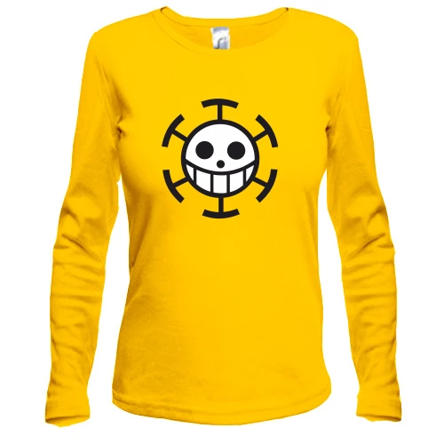 Жіночий лонгслів, Жовтий, One Piece