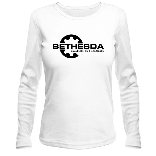 Женский лонгслив с логотипом Bethesda Game Studios