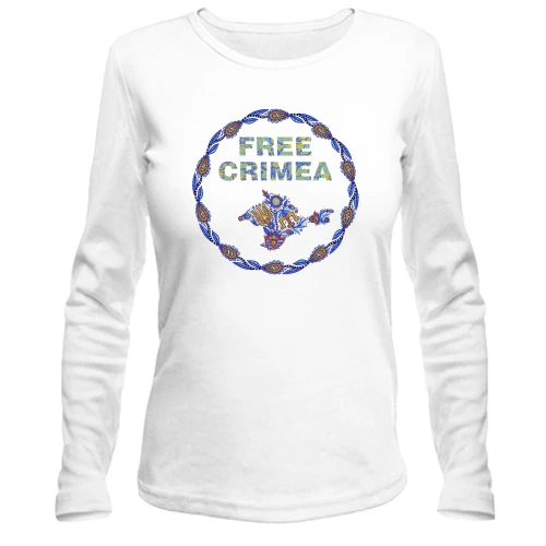 Жіночий лонгслів Free Crimea