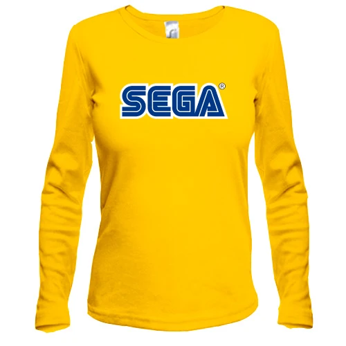 Жіночий лонгслів з логотипом SEGA