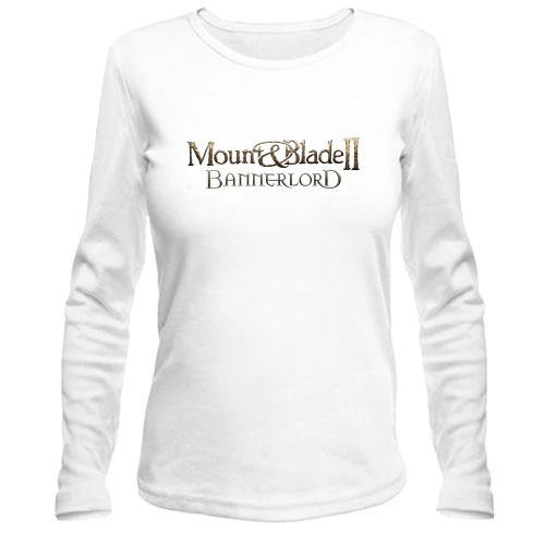 Жіночий лонгслів з логотипом гри Mount and Blade - Bannerlord