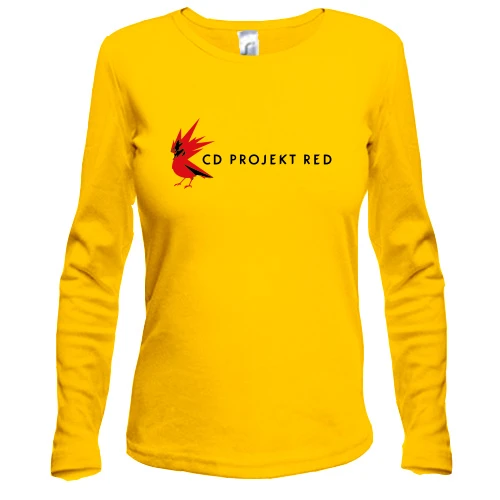 Жіночий лонгслів з логотипом CD Projekt Red