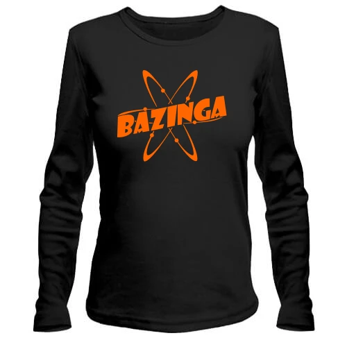 Жіночий лонгслів Bazinga з атомними орбітами