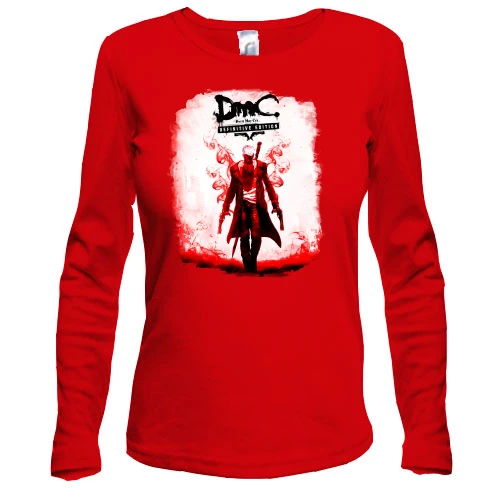 Жіночий лонгслів з постером гри Devil May Cry