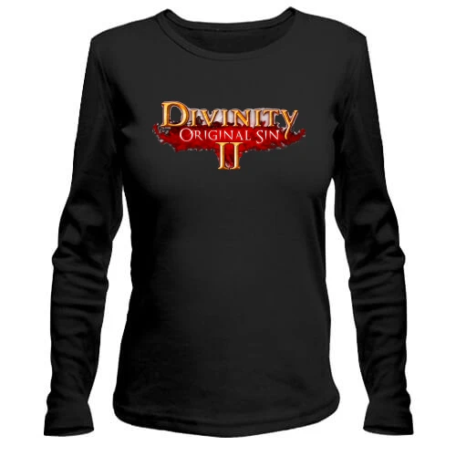 Жіночий лонгслів з постером гри Divinity 2 - Original Sin