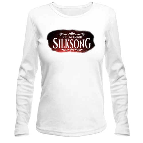 Женский лонгслив с логотипом Hollow Knight - Silksong