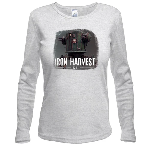 Жіночий лонгслів з постером до гри Iron Harvest