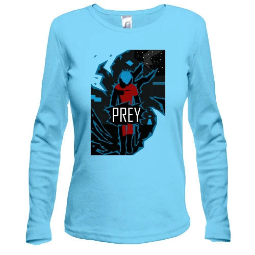 Жіночий лонгслів з постером Prey