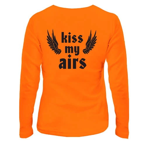 Женский лонгслив Kiss my airs