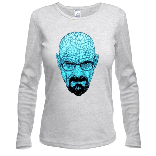 Жіночий лонгслів, Білий, Breaking Bad - Хайзенберг