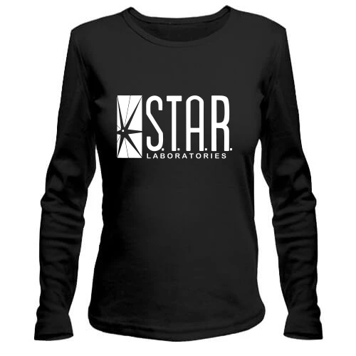 Жіночий лонгслів, Чорний, S.T.A.R. Labs