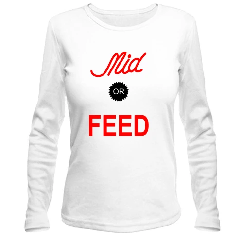 Жіночий лонгслів Mid or feed (2)