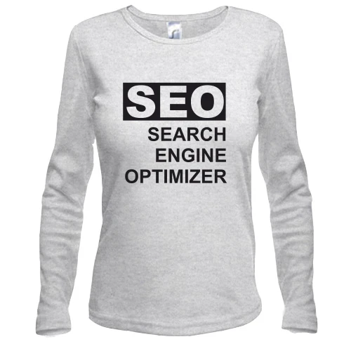 Жіночий лонгслів SEO оптимізатор