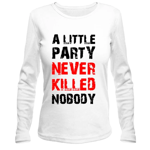 Жіночий лонгслів A little party