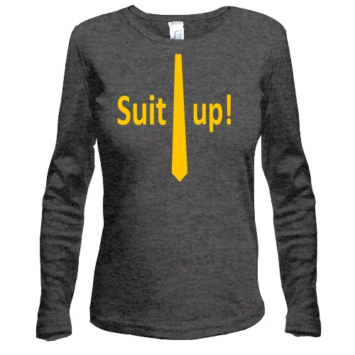 Жіночий лонгслів suit up