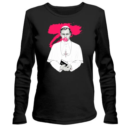 Жіночий лонгслів з артом до серіалу Молодий Папа (Young Pope) 2