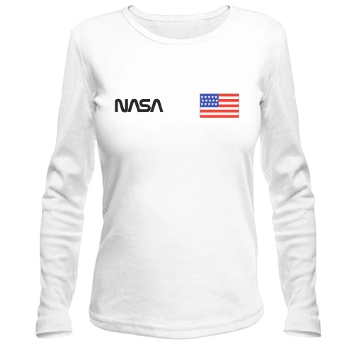 Жіночий лонгслів Сотрудник NASA