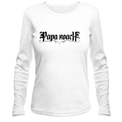 Жіночий лонгслів, Білий, Papa Roach
