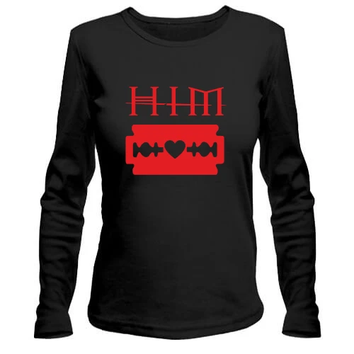 Жіночий лонгслів, Чорний, HIM (з лезом)