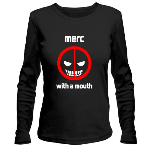Жіночий лонгслів Merc with a Mouth