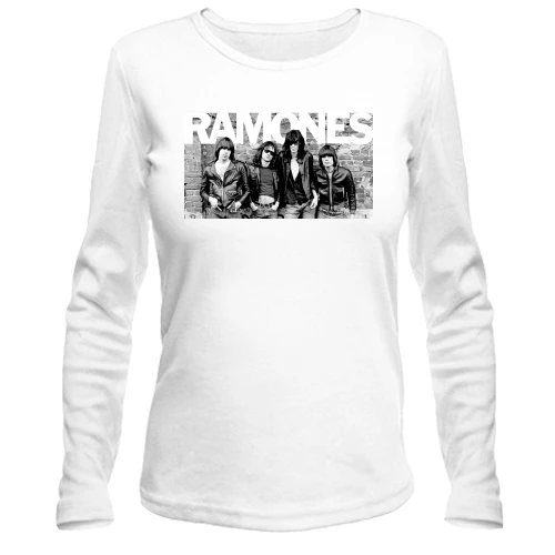 Жіночий лонгслів Ramones Band (2)