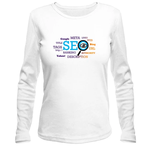 Жіночий лонгслів SEO
