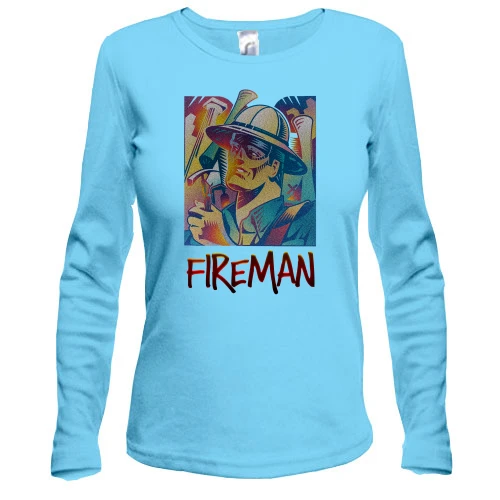 Жіночий лонгслів FIREMAN