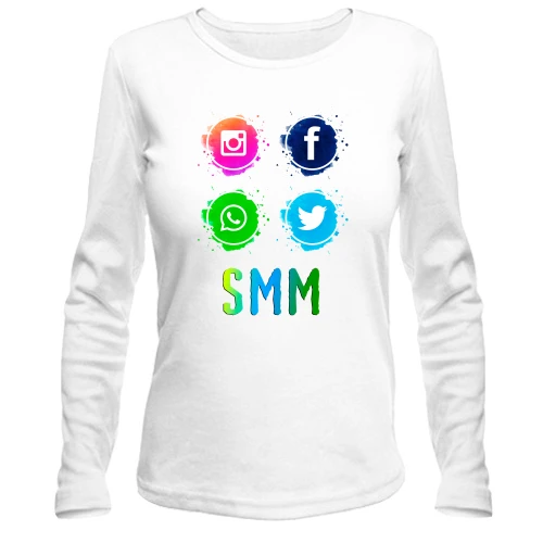 Жіночий лонгслів для SMM