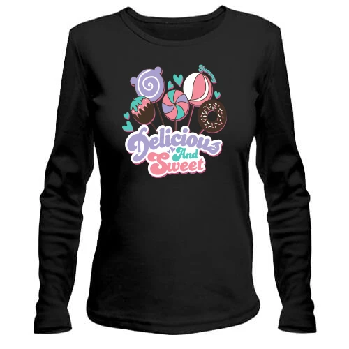 Жіночий лонгслів Delicious and Sweet