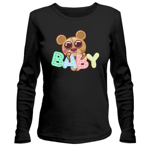 Женский лонгслив Baby Bear Медвежонок