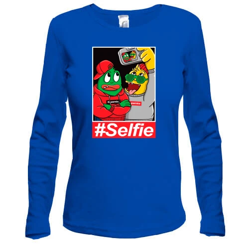 Женский лонгслив #Selfie