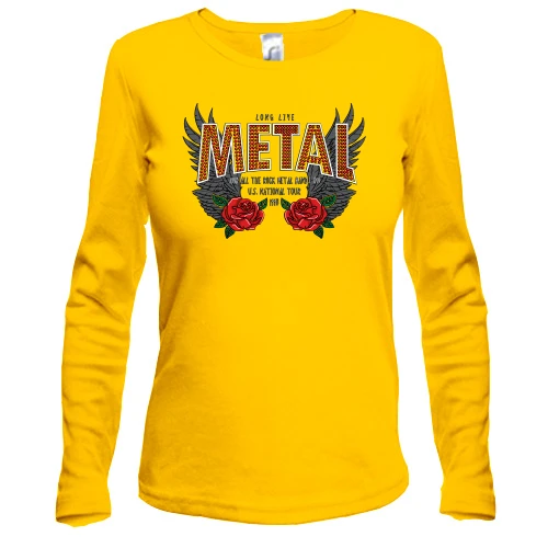 Жіночий лонгслів METAL