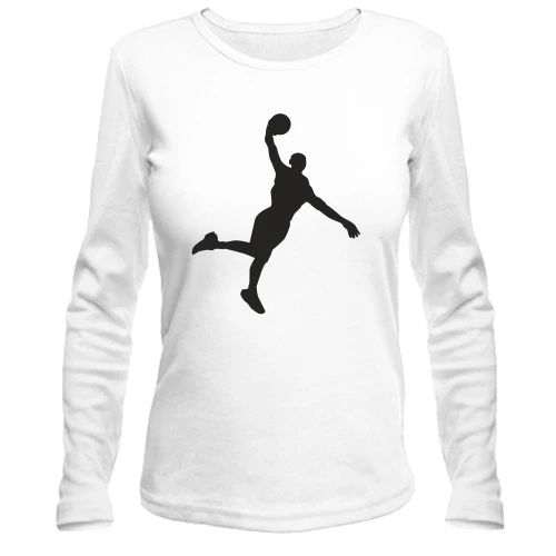 Женский лонгслив basketball