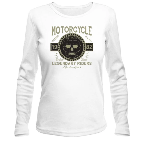 Жіночий лонгслів Motorcycle 1982