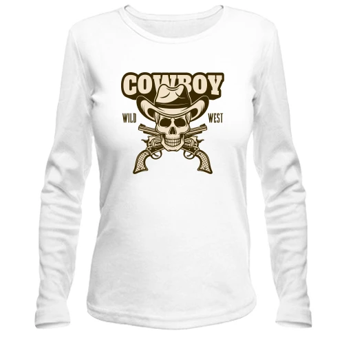 Женский лонгслив Cowboy Wild West