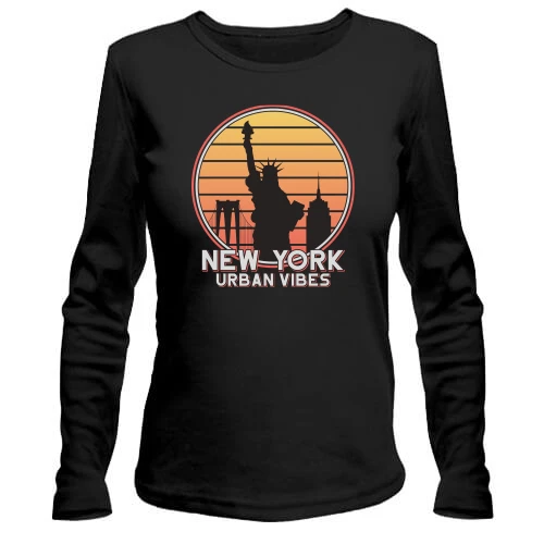 Жіночий лонгслів New York Urban Vibes