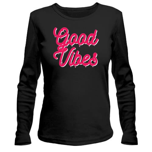 Жіночий лонгслів Good vibes