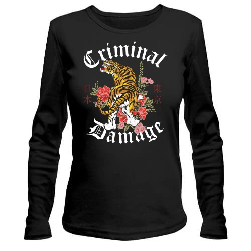Жіночий лонгслів Criminal Damage