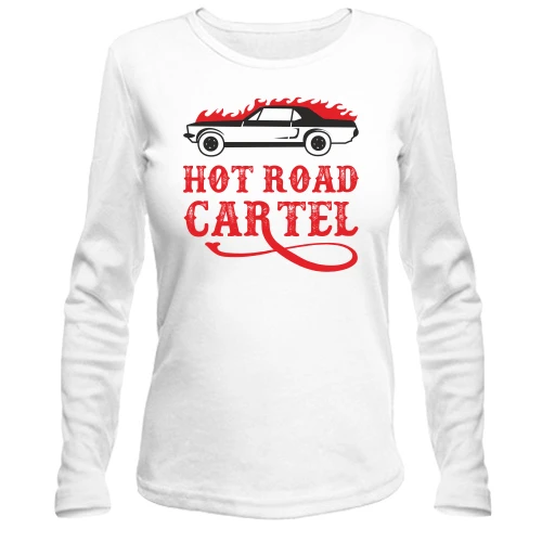 Жіночий лонгслів Hot road cartel