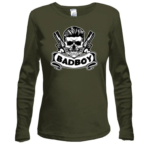 Женский лонгслив Bad Boy Skull
