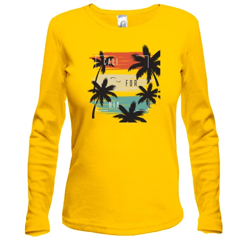 Жіночий лонгслів Cali For Nia California