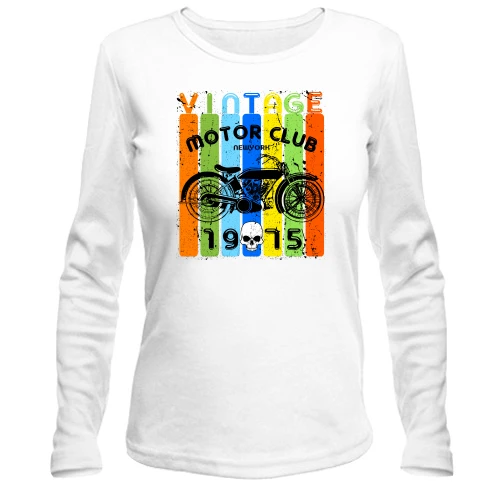 Жіночий лонгслів Vintage Motor Club