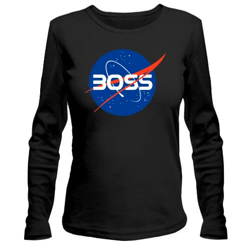 Женский лонгслив Nasa Boss