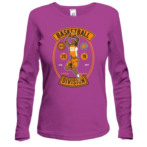 Жіночий лонгслів Basketball division