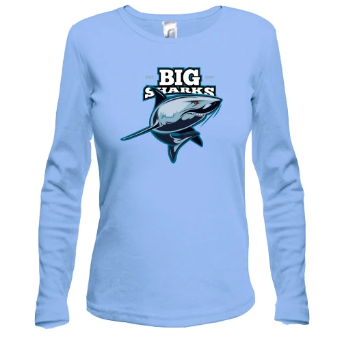 Жіночий лонгслів Big Sharks