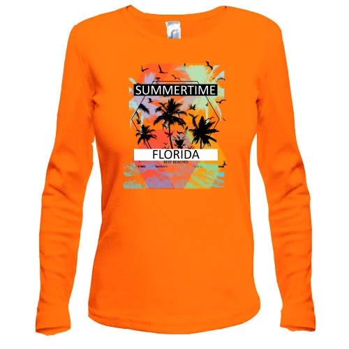Жіночий лонгслів Summertime Florida