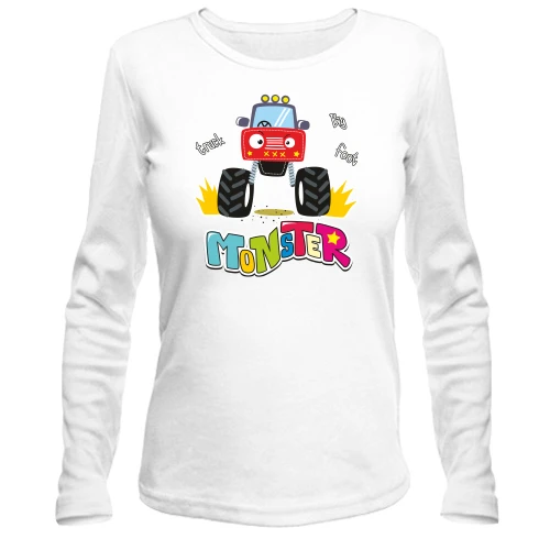 Жіночий лонгслів Baby Monster Truck