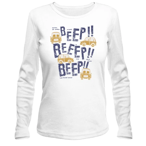 Жіночий лонгслів Beeeep!