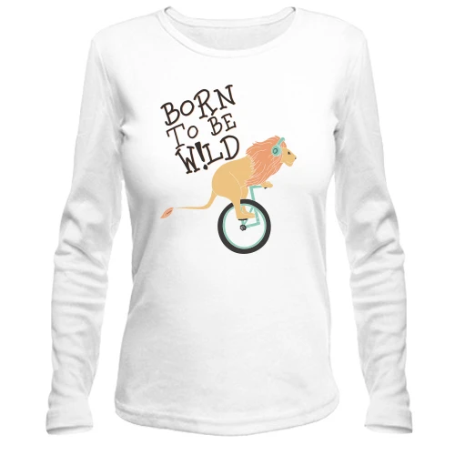 Жіночий лонгслів Born to be W!ld