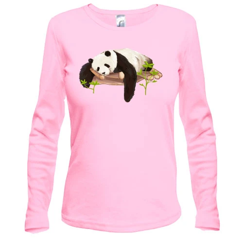 Жіночий лонгслів Sleepy Panda